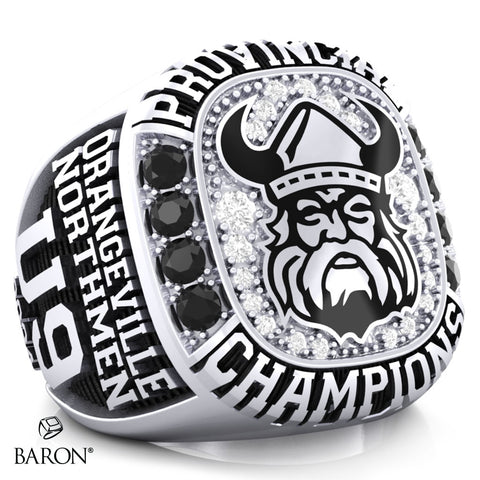 Orangeville Northmen U9 Lacrosse 2024 Championship Ring - Design 3.1