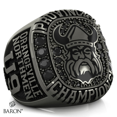 Orangeville Northmen U9 Lacrosse 2024 Championship Ring - Design 3.2