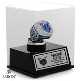 Oshawa Hawkeyes Football 2023 Championship Display Case