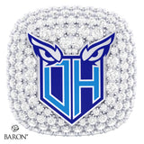 Oshawa Hawkeyes Football 2023 Championship Ring - Design 3.4