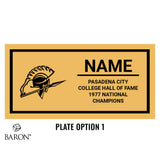 Pasadena City College Hall of Fame Championship Black Standard Window Ring Box