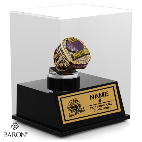 Peel Panthers Football 2023 Championship Display Case