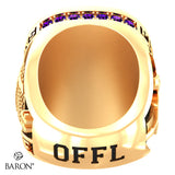 Peel Panthers Football 2023 Championship Ring - Design 4.2