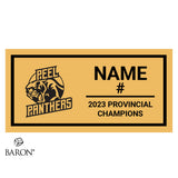 Peel Panthers Football 2023 Championship Black Window Ring Box