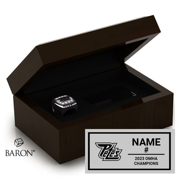 Peterborough Petes U16 2023  Championship Ring Box