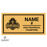 Redwing Admirals U18 AA Tier II Hockey 2026 Championship Black Window Ring Box