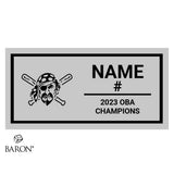 Port Lambton Pirates Baseball 2023 Championship Black Standard Window Ring Box