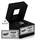 Quinte AAA U15 Hockey 2024 Championship Black Window Ring Box