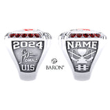 Quinte AAA U15 Hockey 2024 Championship Ring - Design 3.1