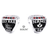 Quinte Red Devils U13 AAA Hockey 2026 Championship Ring - Design 1.1