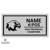 Quinte Skyhawks U14 Football 2023 Championship Black Window Ring Box