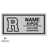 RHS Royals Football 2025 Championship Black Standard Window Ring Box