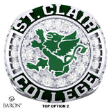 St. Clair College Ultimate Collection Ring - CJ02 - Design 2.4