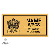 Sarnia Imperials Football 2025 Championship Black LED Ring Box