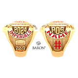 Sarnia Imperials 2024 Championship Ring - Design 3.5