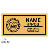 Sarnia Imperials 2024 Championship Black Standard Window Ring Box