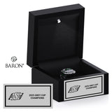 Saskatchewan Roughriders 2025 Fan Championship Black LED Ring Box