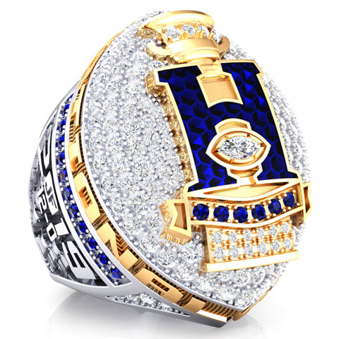Saskatoon Hilltops 2019 Championship Ring - Design 2.6