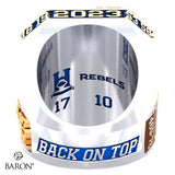 Saskatoon Hilltops 2023 Championship Ring - Design 4.6 (3XL)