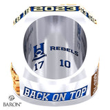 Saskatoon Hilltops 2023 Championship Ring - Design 4.6 (5XL)