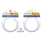 Saskatoon Hilltops 2023 Championship Ring - Design 4.6 (3XL)