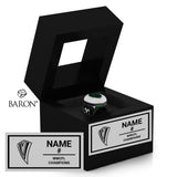 Saskatoon Valkyries Football 2023  Championship Black Window Ring Box