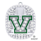Saskatoon Valkyries Football 2024 Championship Ring Top Pendant - Design 4.10