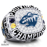 Saskatoon Wild Razorbacks Hockey 2025 Championship Ring - Design 2.7