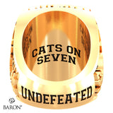 Sault Sabercats Football 2023 Championship Ring - Design 1.3