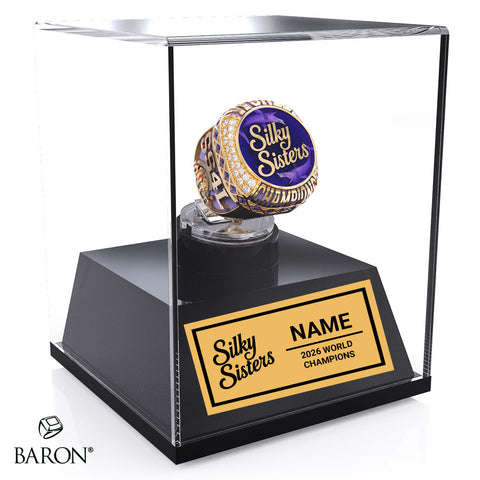 Silky Sharks Cheer 2026 Championship Display Case