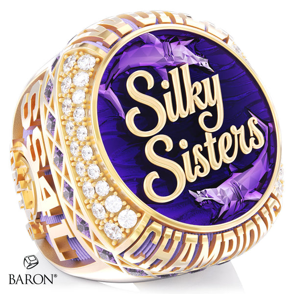 Silky Sharks Cheer 2026 Championship Ring - Design 1.6