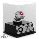 Simon Fraser University Lacrosse 2023 Championship Display Case