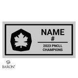 Simon Fraser University Lacrosse 2023 Championship LED Ring Box