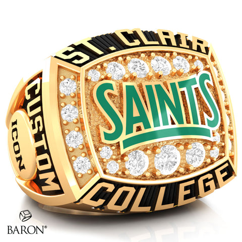 St. Clair College Athletic Ring - CB01 - Design 2.4