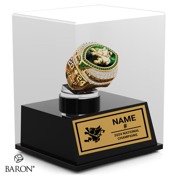 St. Clair Saints Football 2024 Championship Display Case