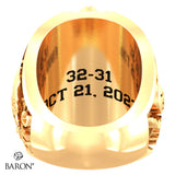 St. Clair Saints Football 2023 Championship Ring - Design 1.2