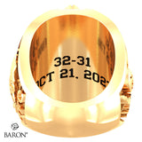 St. Clair Saints Football 2023 Championship Ring - Design 1.2 *BALANCE*