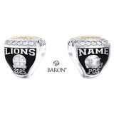 St. James Catholic High School Football 2025 Championship Ring - Design 1.2