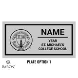 St. Michael's College School Black LED Ring Box