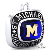 St. Michael's College School - Ring Top Pendant (Encrusted) D1.5-1.3