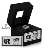 St. Roch CSS Football 2024 Championship Black Window Ring Box