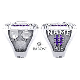 St. Roch CSS Football 2024 Championship Ring - Design 5.7
