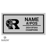 St. Roch CSS Football 2024 Championship Black LED Ring Box