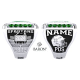St. Stephen Spartans Football 2024 Championship Ring - Design 2.2