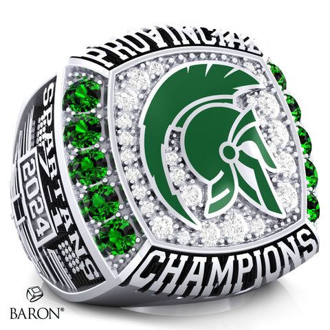 St. Stephen Spartans Football 2024 Championship Ring - Design 2.2