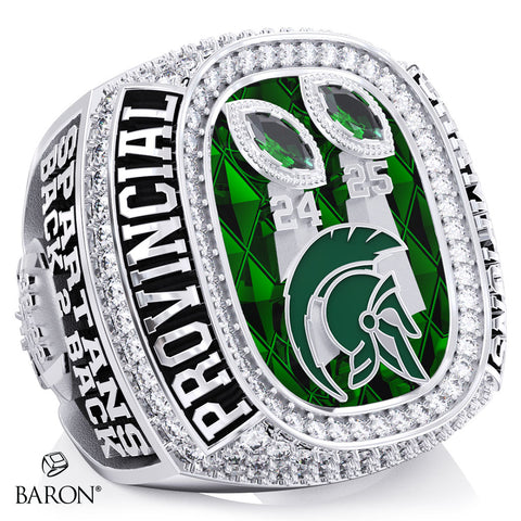 St. Stephen Spartans Football 2025 Championship Ring - Design 4.1