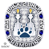 St Joseph's Jaguars Football 2024 Back 2 Back Championship Ring - Design 1.10