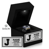 St Joseph's Jaguars Football 2024 Championship Black LED Ring Box