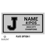 St Joseph's Jaguars Football 2024 Championship Black LED Ring Box