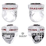 Stampeders LMF Football 2025 Championship Ring - Design 2.6